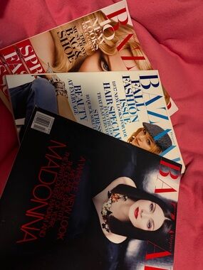 HARPER'S BAZAAR magazine lot - Madonna Queen of pop